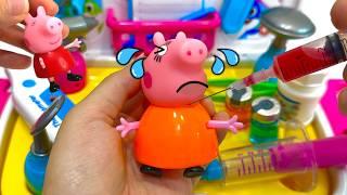 [Toy ASMR] 8 Minutes Satisfying with Unboxing Peppa Pig Doctor Toys Collection ASMR | Review Toys