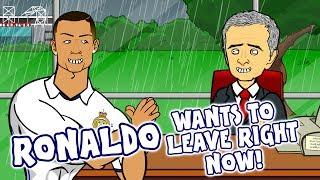 RONALDO to MAN UTD?! (CR7 wants to leave Real Madrid Right Now - Transfer Song Parody)