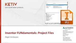 Autodesk Virtual Academy: Inventor Fundamentals - Project Files
