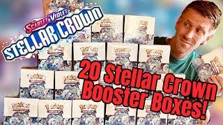 THE ONLY TIME it Makes Sense to Open 20 Stellar Crown Booster Boxes!