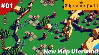 Huge Update New Map Uferwind Perks Mutators & Weapon - Thronefall - #01 - Gameplay