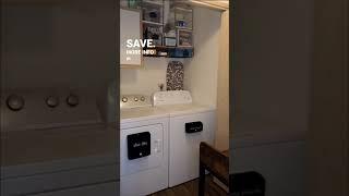 Laundry Room Organization  #shorts #amazon #organization | Small Laundry Space | Organizing Ideas