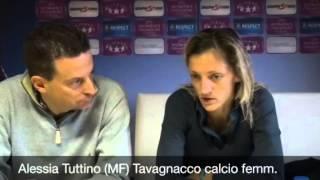 Alessia Tuttino (MF) post Tavagnacco vs Brescia 0-3