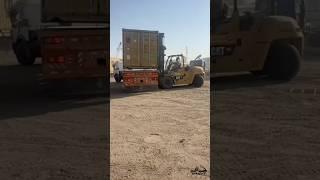 Forklift at work | Forklift Kuwait #automobile #construction #Forklift #excavator