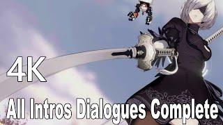 Granblue Fantasy Versus All 2B Dialogues Intros Complete 4K