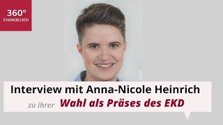 Interview mit Anna-Nicole Heinrich über ihre Wahl zur Präses der Evangelischen Kirche in Deutschland