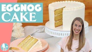 Eggnog Cake