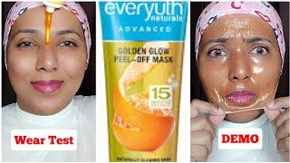 Everyuth Golden Glow Peel Off Mask DEMO