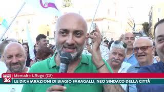 Montalto Uffugo (CS): Le dichiarazioni di Biagio Faragalli, neo sindaco della città