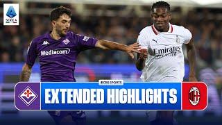 Fiorentina vs. AC Milan: Extended Highlights | Serie A | CBS Sports Golazo