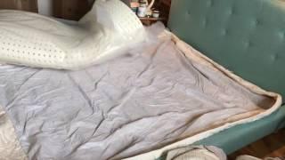 Spindle Latex Mattress Unboxing and Assembly