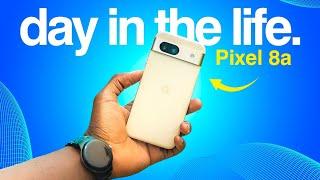 Pixel 8a Day In The Life (Battery & Camera Test) - 1 Week Later