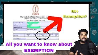 60+ Exemption - All you want to know