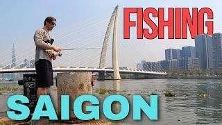 Street Fishing Saigon  First Time Exploring Vietnam