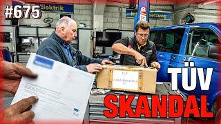 TÜV-SKANDAL!!  Plakette trotz schlimmer Mängel am Mercedes! Vor Verkauf bewusst verschleiert?? 