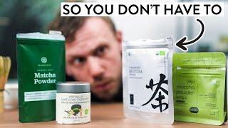 Tasting the Cheapest Ceremonial MATCHA on Amazon 