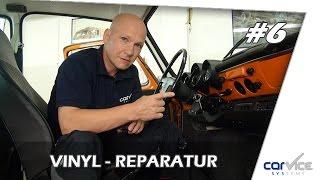 Leder und Vinylreparatur so geht´s ! Teil#6 Cockpitreparatur VW1600 Typ 3