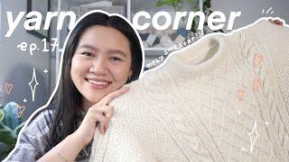 *tiffany's yarn corner ep.17* moby sweater, yarn ban, knitting books and needles | sept 2022