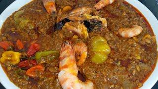 soupou Kandia aux fruits de mer machalla