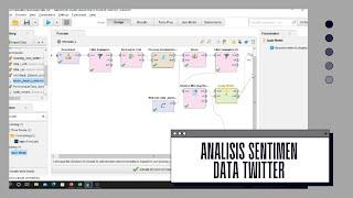 ANALISIS SENTIMEN DATA TWITTER DENGAN RAPIDMINER