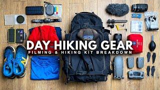 Whats in my Pack - Day Hiking & Filming - 2021