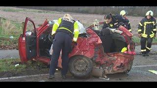 Frau nach Unfall in Geldern in Lebensgefahr