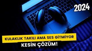 Mikrofon Çalışmıyor Sorunu 2024 - Kesin Çözüm Kulaklık Takılı Ama Ses Gelmiyor Windows 7, 8, 10, 11