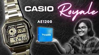 CASIO AE-1200: The Casio Royale/ World Time l A Timeless Classic