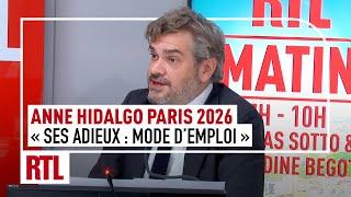 Etienne Gernelle : "Anne Hidalgo s'en va, mais la ville doit changer d'échelle"