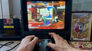 Last Blade • Neo Geo AES Gameplay (Shikyoh) • Sony BVM HR Trinitron