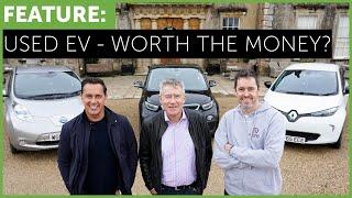 BMW i3 Vs Renault Zoe Vs Nissan Leaf - Used EV Test