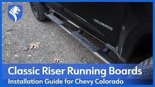 TYGER RISER installation on 2015 Chevy Colorado Crew Cab