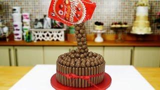 Magic Chocolate Malteser Cake