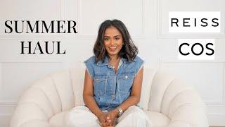 COS and Reiss Try on Summer Haul - What is new in Premium High Street?