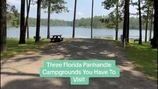 Blackwater River State Forest Campgrounds In Florida Panhandle! Karick Lake And Hurricane Lake