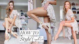 HOW TO STYLE TIGHTS for Spring Summer 2020