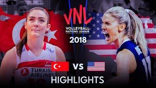 HISTORICAL MATCH | TURKIYE vs USA | FINAL Women's VNL 2018