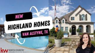 Highland Homes | Model Home Tour in Van Alstyne, TX!