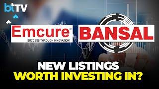 What Are Brokerages' Views On Emcure Pharma And Bansal Wire Listings?