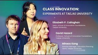 [Taejae Future Education Forum '24] Class Innovation - Experiments at Taejae University