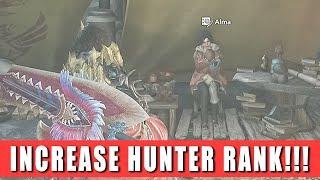 How to increase Hunter Rank in Monster Hunter Wilds