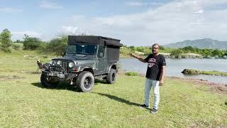 India's First Modified Mahindra Thar With Overland Setup.