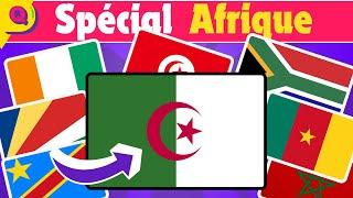 Connais-tu Tous les Pays d'Afrique ?. Devine et Apprends tous les drapeaux d'Afrique 