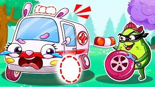 Ambulance Lost Siren  Where Is My Blinking Siren Song | YUM YUM - Funny Kids Songs