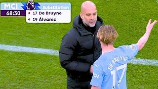 Pep Guardiola & Kevin De Bruyne Argument EXPLAINED