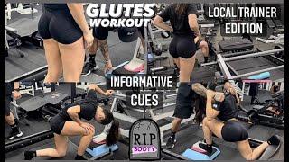 TRAINER GLUTES WORKOUT | INFORMATIVE | CUES