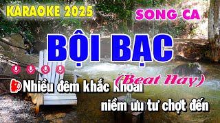 Karaoke Song Ca Nhạc Sống Bội Bạc | Kênh Làng Hoa