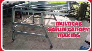 How to make Multicab Scrum Canopy