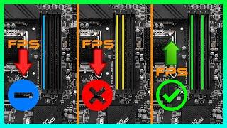 How to Setup Dual Channel RAM | GET MORE FPS