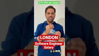 London Software Engineer Salary|#ukteluguvlogs |#shorts |#softwareengineer  salary in UK